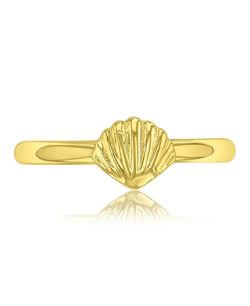 Roxy Waterproof Yellow Seashell Toe Ring