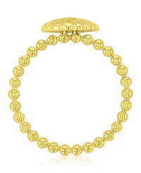 Roxy Waterproof Yellow Sea Shell Beads Ring