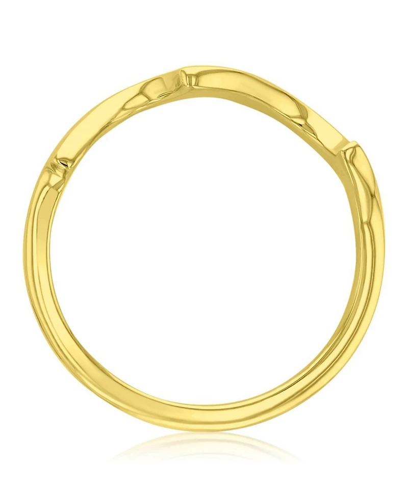 Roxy Waterproof Yellow Trio Waves Ring