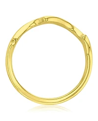 Roxy Waterproof Yellow Trio Waves Ring