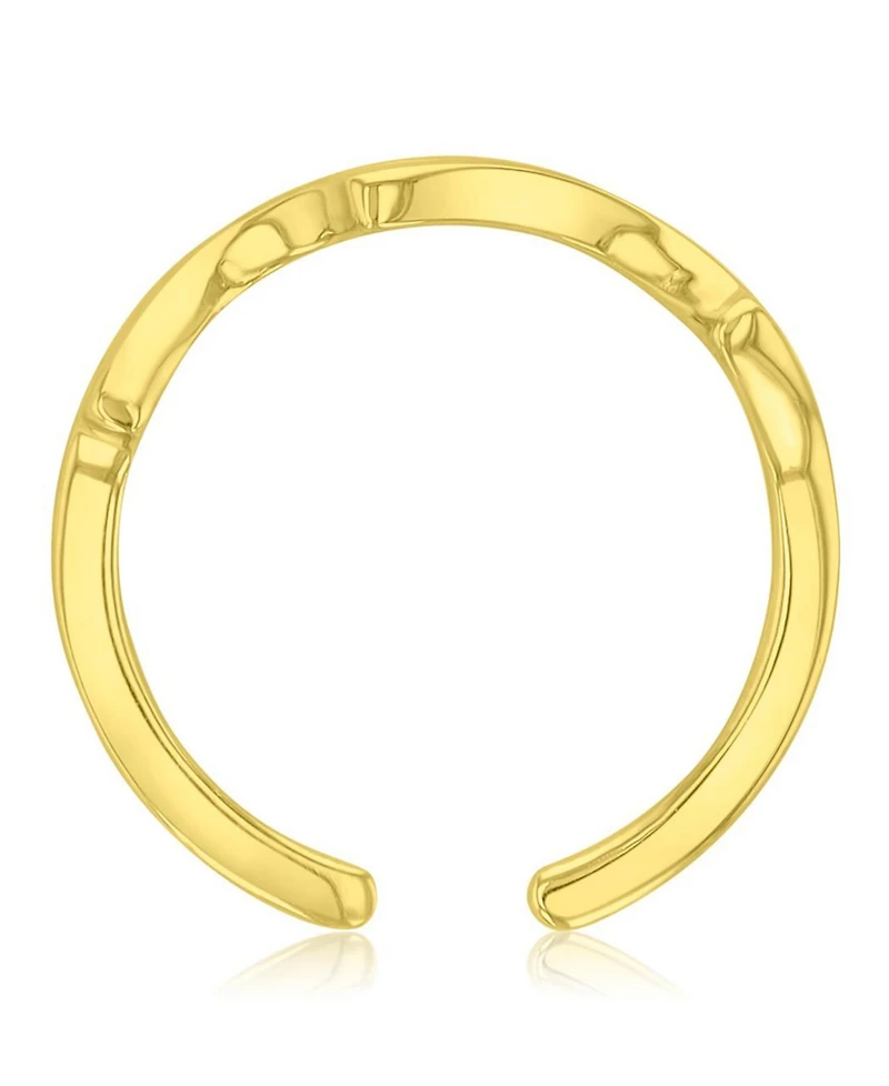 Roxy Waterproof Yellow Waves Toe Ring