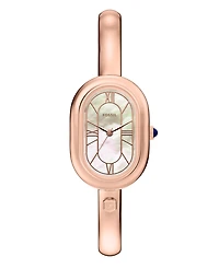 Fossil Women's Sloan Three-Hand Rose Gold-Tone Stainless Steel Watch, 24mm