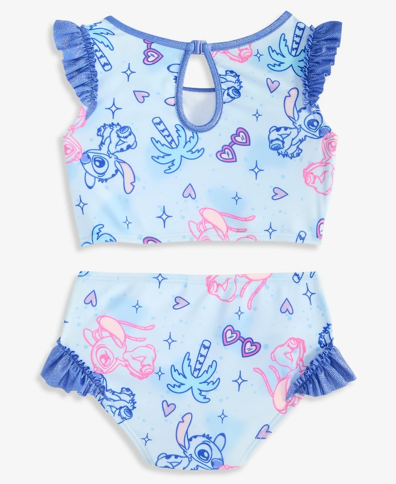Dreamwave Stitch Girls' 2-6X Printed 2-Piece Tankini Swimsuit