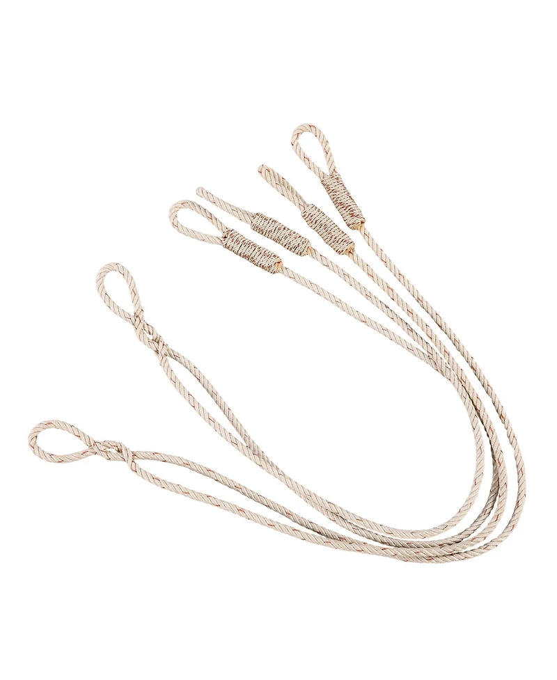 Mondawe Patio Minimalist Twin Garden Swing Bed,Wood Porch with Ropes