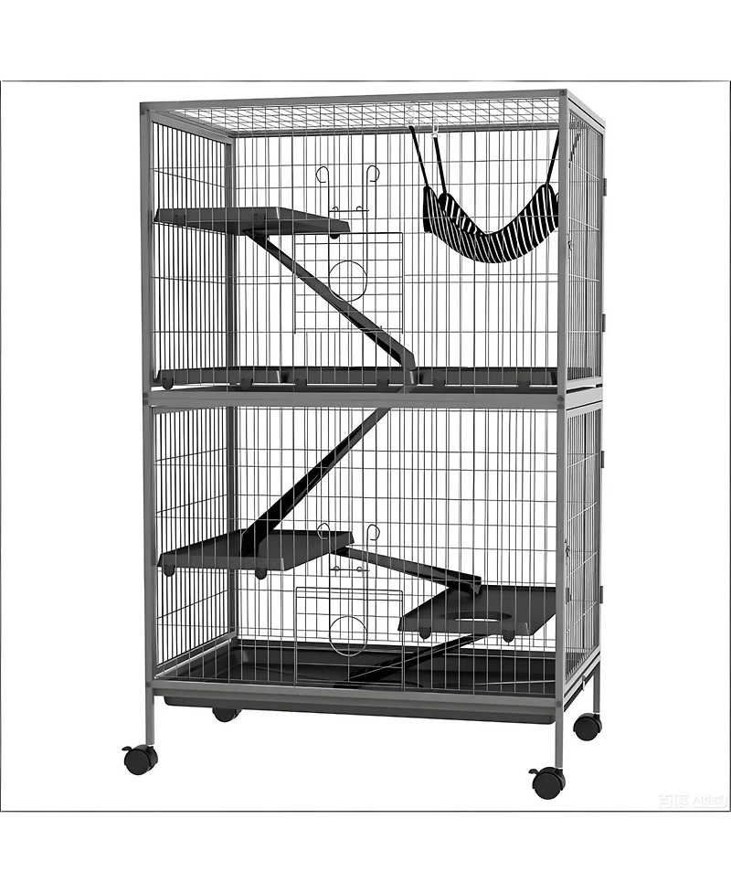 Aostirmotor Mobile Cat Habitat on Wheels