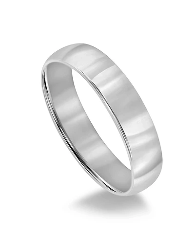 Macy's Low Dome Wedding Band Ring 10k Yellow Gold