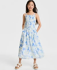 abercrombie Kids Girls' Smocked Maxi Dress