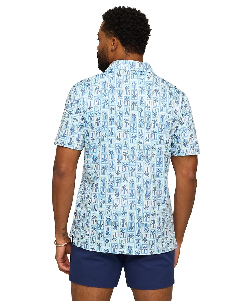 Chubbies Men's The Miami Mosaic Polo Shirt