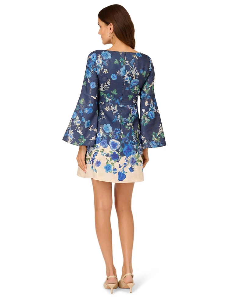 Adrianna Papell Women's Printed A-Line Dress