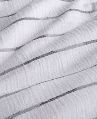 Oake Haven Striped Shadow 3-Pc. Comforter Set, King, Macy's Exclusive
