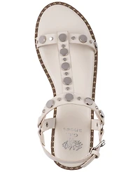 Gc Shoes Women's Trinity Studded Strappy Flat Sandals