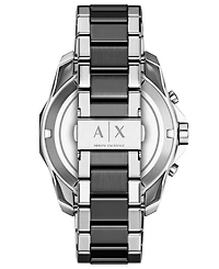 Armani Exchange Men's Quartz Chronograph 2-Tone Stainless Steel Watch, 44mm