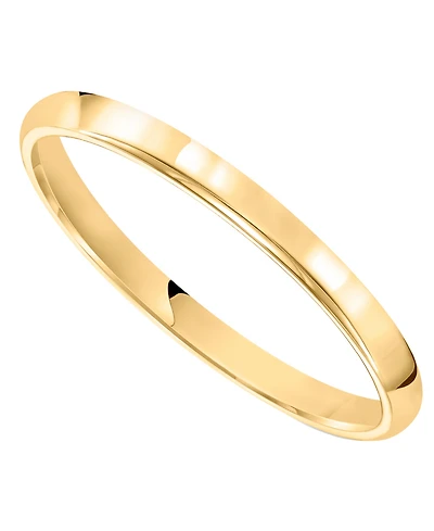 Macy's 2mm Wedding Band Ring 10k White Gold (Also Yellow Gold)