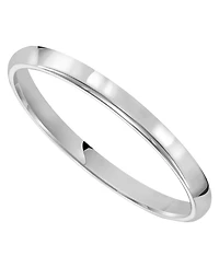 Macy's 2mm Wedding Band Ring 10k White Gold (Also Yellow Gold)