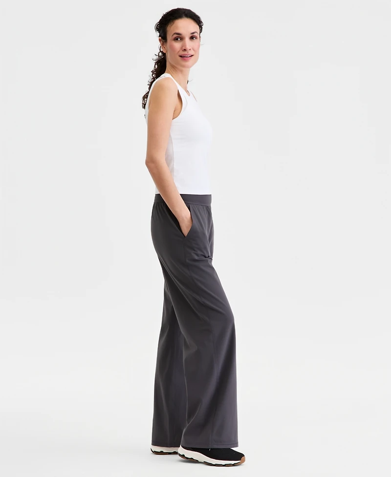 Id Ideology Women's Studio Wide Leg Pants, Macy's Exclusive