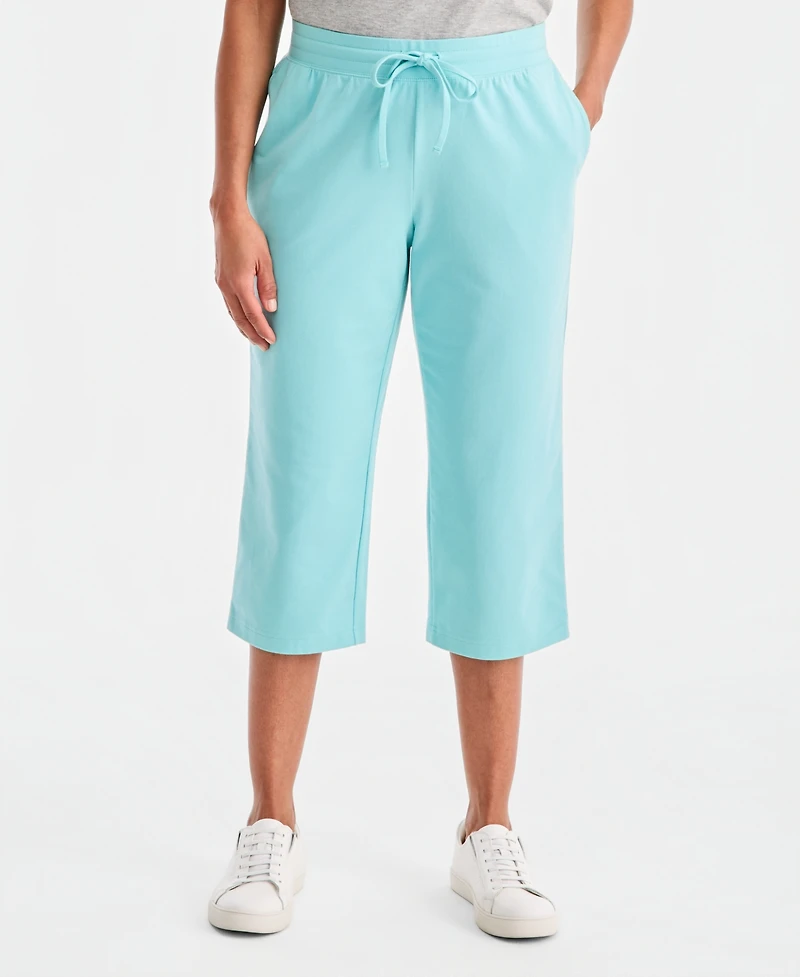 Style & Co Women's Mid Rise Capri Sweatpants, Created for Macy's