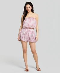 And Now This Women's Chiffon Bubble Tank Top, Macy's Exclusive