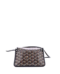 Pre-Owned Goyard Plumet Clutch Wallet Coated Canvas