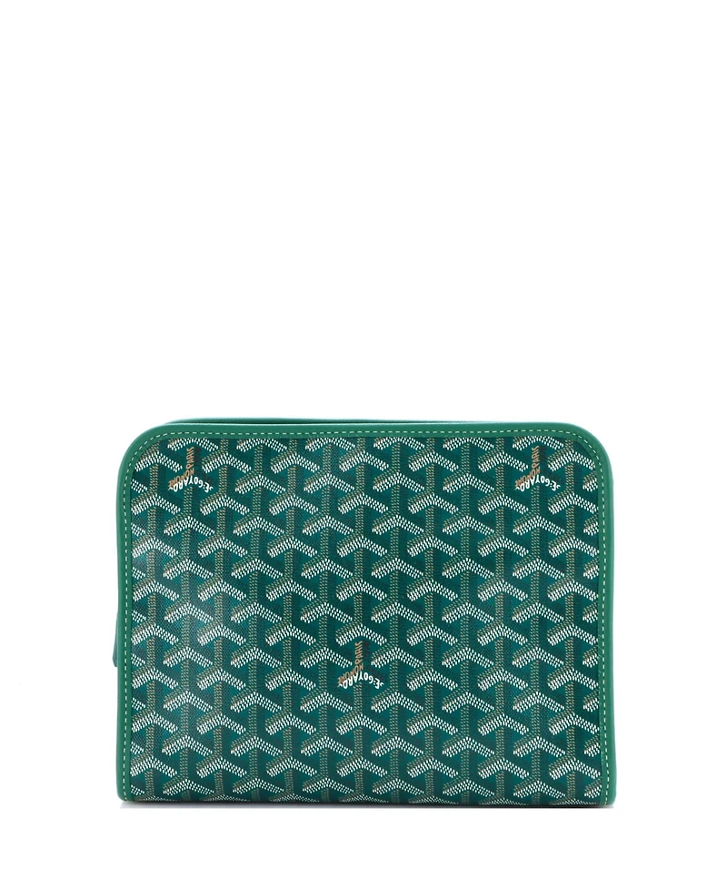 Pre-Owned Goyard Jouvence Toiletry Pouch Coated Canvas