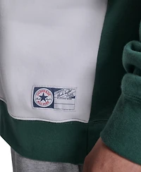 Converse Men's Regular-Fit Collared Neck Sweatshirt