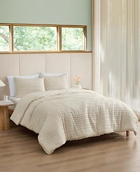 Ugg Devon Textured 3-Pc. Comforter Set, Full/Queen