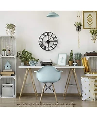 Sorbus 16 Inch Roman Numeral Wall Clock for Living Room, Kitchen, Bedrom Home Decor