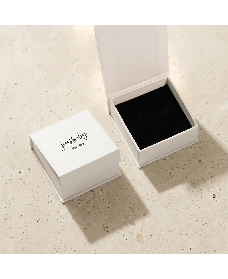 Joey Baby Freshwater Pearl Necklace with Silver Carabiner Clasp