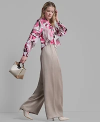 Dkny Women's Button-Down Abstract Print Shirt