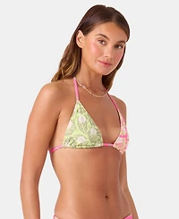 Roxy Women's Stay Wild Tiki Tringle Top