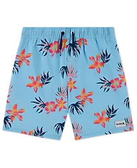 Hurley Boys' 8-18 Floral Pull-On Swim Trunks
