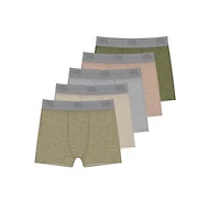 Bearpaw Toddler Boys 5-Pack Cotton Boxer Briefs