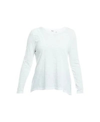 Wilt Clothing Women's Wide Neck Long Sleeve Tee