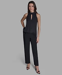 Bcbg Women's Sleeveless Halter Neck Blouse