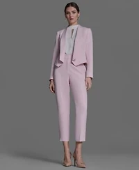 Bcbg Womens Light Pink Suit