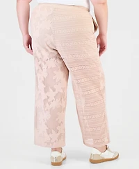 And Now This Trendy Plus Lace Drawstring-Waist Pants, Macy's Exclusive