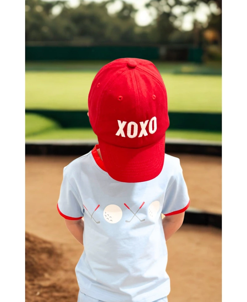 Bits & Bows Little Boys Little/Big Xo Golf T-Shirt