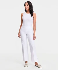 Jm Collection Women's Mid-Rise Pull-On Wide-Leg Pants, Macy's Exclusive