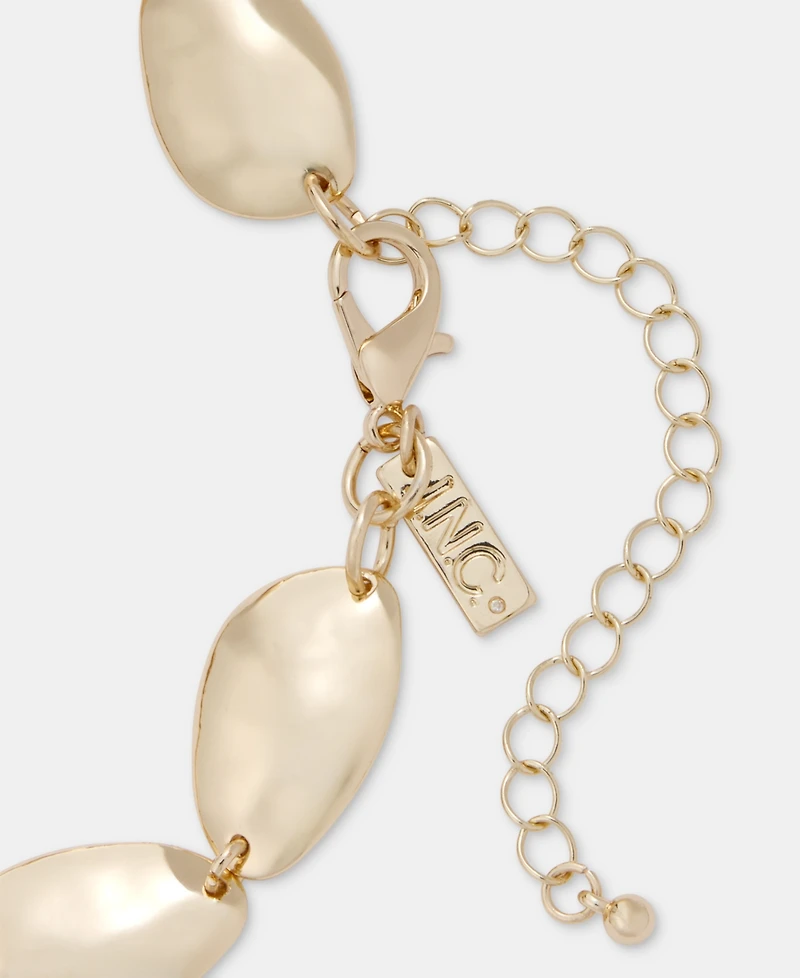 I.n.c. International Concepts Sculptural Oval Lariat Necklace, 16" + 3" extender, Macy's Exclusive