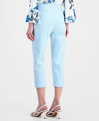 Jm Collection Women's Pull-On Capri Tummy-Control Pants, Exclusively at Macy's
