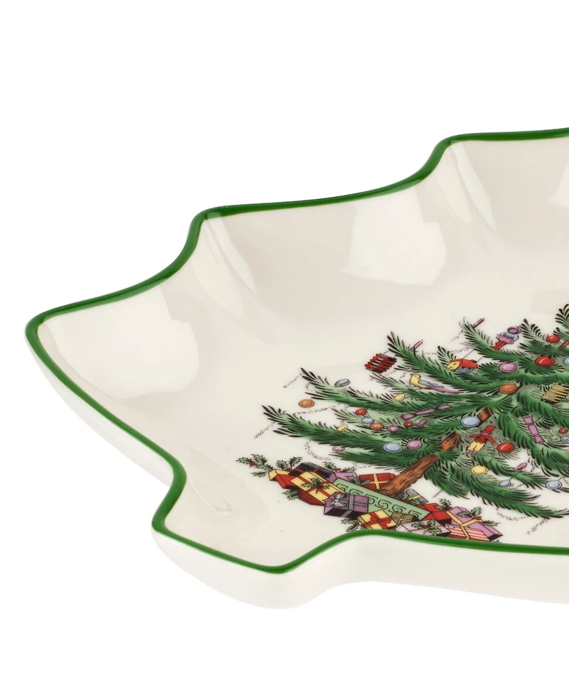 Spode Christmas Tree Tree Shape Dish