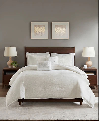 Addison Park Blanca Floral 9-Pc. Comforter Set