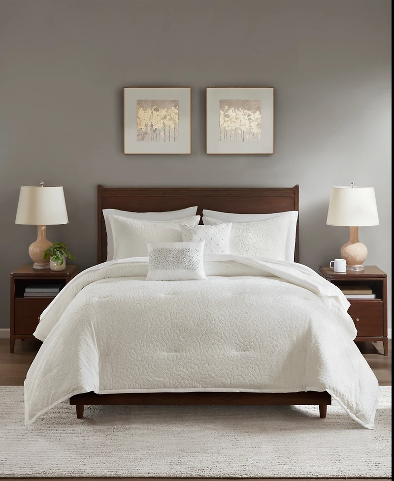 Addison Park Blanca Floral 9-Pc. Comforter Set