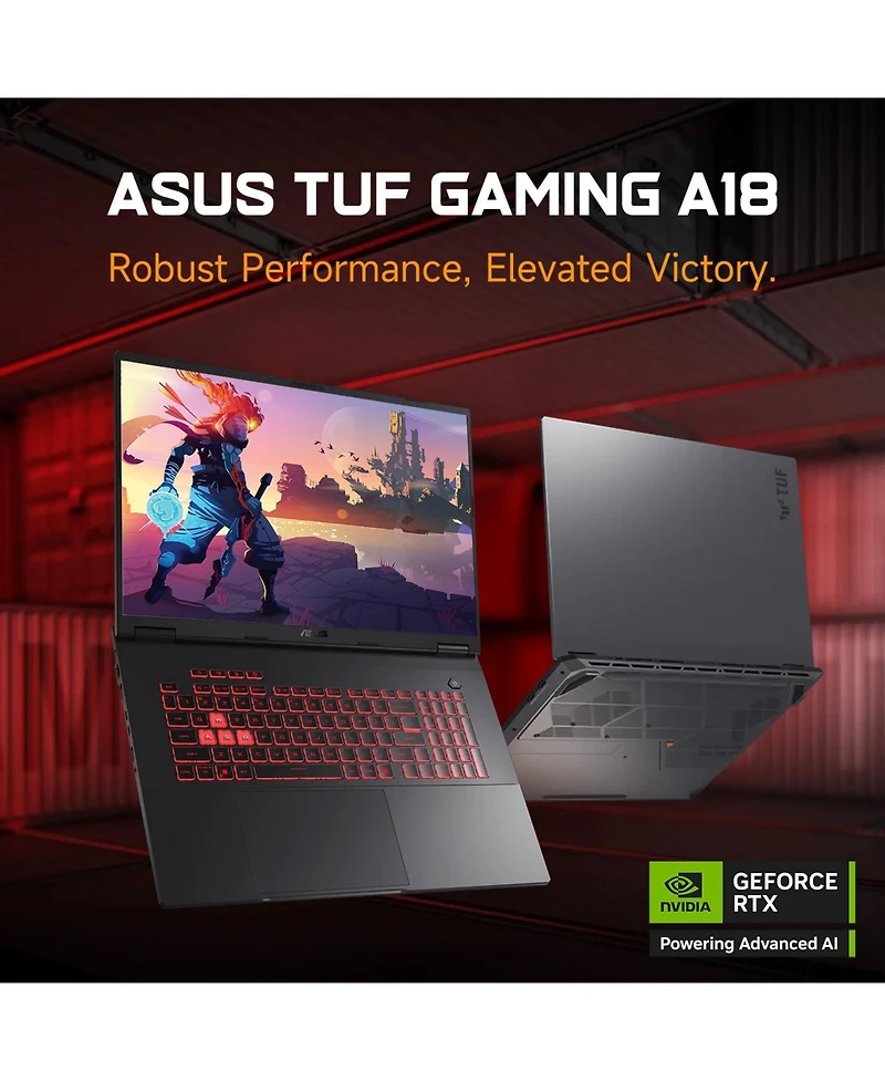 Asus Tuf A18 18" Gaming Traditional Laptop