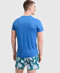 Boss Hugo Men's Short-Sleeve Sun Protection Rashguard Swim Shirt