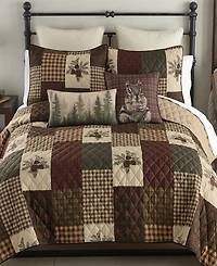 Your Lifestyle By Donna Sharp Pine Panels 3-Pc. Quilt Set, King