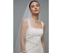 Joey Baby Freshwater Pearl Necklace with Silver Carabiner Clasp