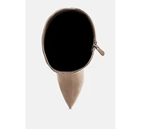 Becks Rhinestone Patterned Calf Boots