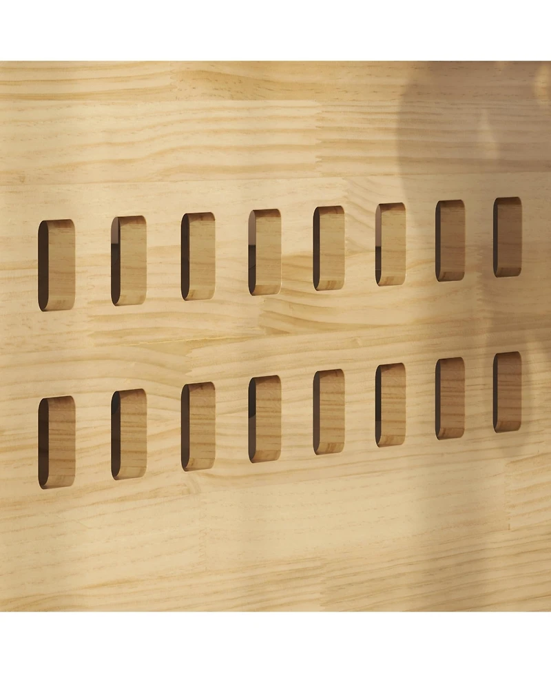 Homsee Corner Dog Crate Furniture with 2 Drawers, Space-Saving Dog Kennel Cage