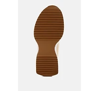 Mujori Metallic Pleather Studded Sneakers