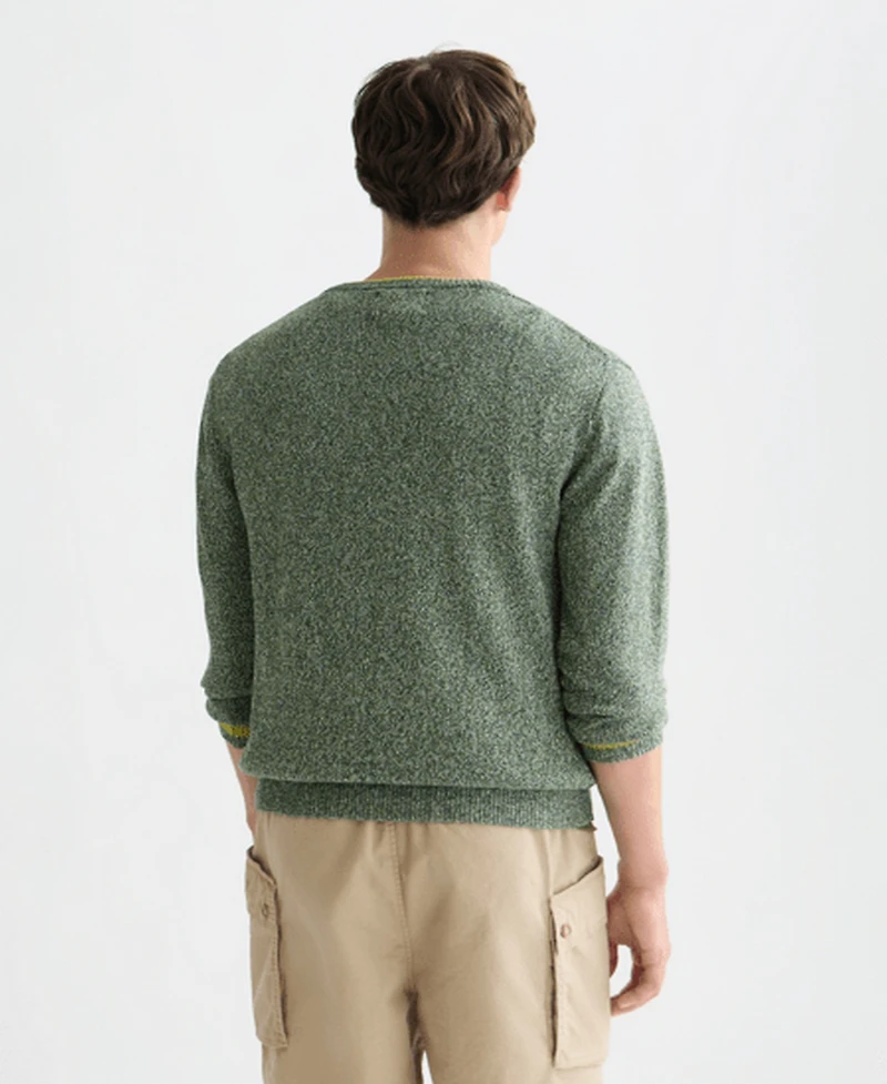 Scotch & Soda Men's Melange Regular-Fit Pull-On Sweater